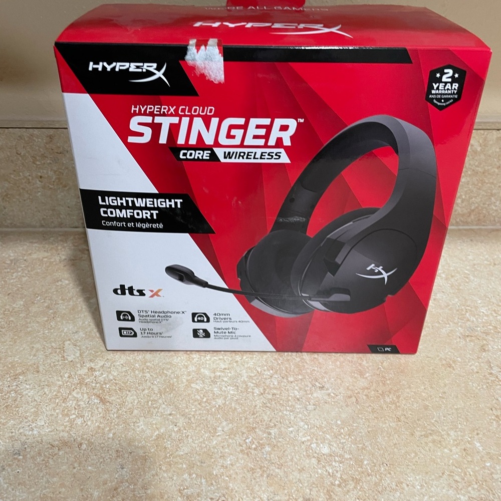 Hyper x Black Gaming Headset